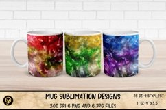 Mug Sublimation Wrap Bundle 9.Abstract Mugs. Product Image 9