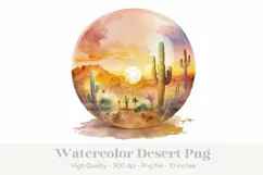 Desert Landscape Png | Desert Sublimation Png | Western Png Product Image 1