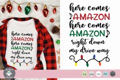 Here comes amazon svg, amazon svg, christmas svg Product Image 1