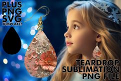 Shimmering Leopard Print Glamour: Teardrop Sub Patterns Product Image 1