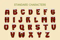 Happy Santa - Color Font Product Image 2