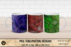 Mug Sublimation Wrap Bundle 12.Abstract Mugs. Product Image 6