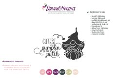 Cutest Pumpkin | Funny Fall SVG | Children SVG Product Image 2