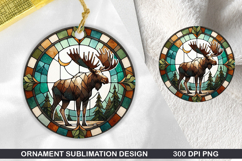 Animals Stained Glass Ornament Bundle, 30 High-Quality PNG Product Image 17