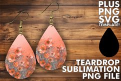 Glitter Leopard Elegance: Sublimation Charms Product Image 1