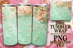 Sparkling Leopard Pattern Tumbler Graphic: Sublimation - 20o Product Image 1