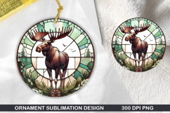 Animals Stained Glass Ornament Bundle, 20 High-Quality PNG Product Image 14