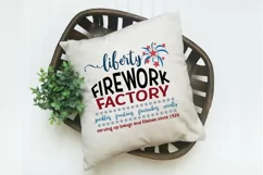 Firework Factory SVG Cut File - Patriotic SVG DXF EPS PNG Product Image 2