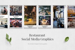 Restaurant Animated Instagram Stories Product Image 2