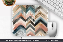 Mouse Pad Sublimation, Spring Flowers Mouse Pad PNG Design Product Image 1