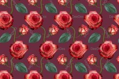 12 Seamless colorful FLOWER patterns bundle. Digital Paper Product Image 8