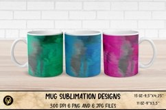 Mug Sublimation Designs , Abstract Grunge Sublimation Mug Product Image 1
