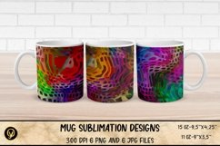 Mug Sublimation Designs , Abstract Sublimation Mug Product Image 1