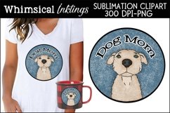 Dog Mom Sublimation Clipart Product Image 1