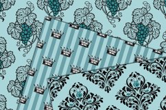 Teal Paris Digital Paper Product Image 2