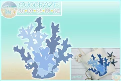 Coral Reef SVG Dxf Eps Png PDF Files For Cricut Silhouette Product Image 1