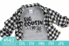 Big Cousin To Be SVG - 2021 New Big Cousin Announcement Product Image 3