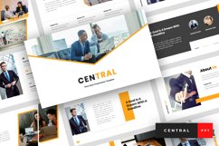 Central - Pitch Deck PowerPoint Template Product Image 1