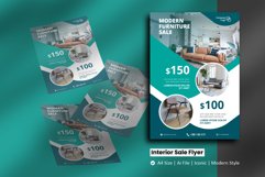 Interior Products Sale Flyer Brochure Template Product Image 1