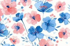 Delicate Floral Background Wallpaper Product Image 1