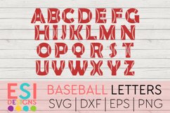 Download Baseball Letters Full A Z Alphabet Svg Dxf Eps Png 112817 Svgs Design Bundles