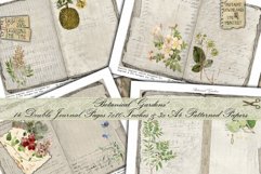 Botanical | Junk Journal | Pages Kit | 17 pages Product Image 6