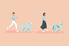 People Walking the Dog Product Image 1