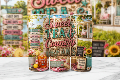 Sweet Tea Country Dreams Tumbler Wrap Product Image 1