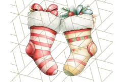 Muted Cute Safari Christmas Animal PNG Clipart, Holiday Png Product Image 4