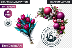 Dreamy Love Assets Vintage Valentine Graphics PNG clipart Product Image 1