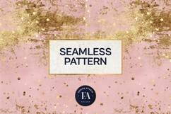 Pink Gold Shimmer Digital Paper, Glitter Texture Product Image 3