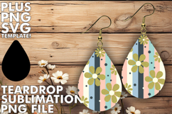 Radiant Teardrop Earrings Designs, Gold Flower Product Image 1