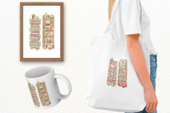 Spring Reading Brushstrokes Clipart Product Image 6