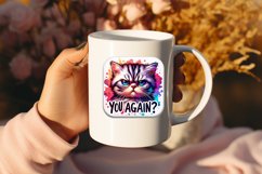 Funny Cat Sarcastic Quote Clipart Sublimation #28 Product Image 2