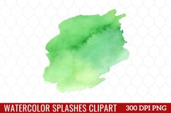 Watercolor Splash Clipart sublimation Product Image 1