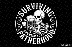 Surviving Fatherhood svg Design | Svg Files for Cricut Product Image 1