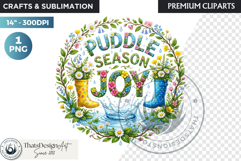 Bloom &amp; Bright Spring Quotes for Sublimation and POD Product Image 1