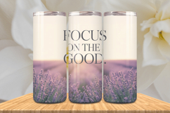 Positive Affirmations 20oz Tumbler wrap Inspirational Quotes Product Image 1