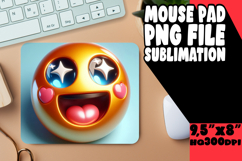 Cozy Desk Pad Design for Gifts, 3D Emoji Product Image 1