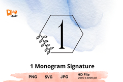Monogram Signature Product Image 1