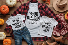 Christmas Family Matching Group Flat Lay Mockup Product Image 1