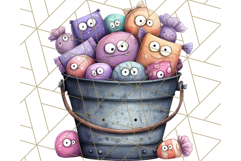 Whimsical Halloween Candy PNG Clipart Product Image 4