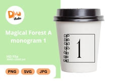 Magical Forest Monogram Symbol Product Image 1