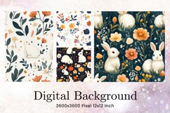 Easter Egg Background Backdrop Wallpaper Wall Art Product Image 1