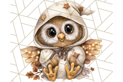 Halloween Fairy Animal Clipart PNG, Cute Spooky Creatures Product Image 4