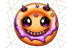 Monster Café Halloween PNG Clipart, Coffee Holiday Clip Art Product Image 4