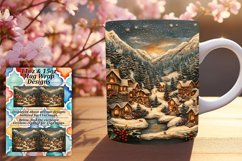 Trendy 11oz Mug Wrap Png Artwork , Christmas Product Image 1