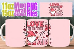 Enchanted reflections 11oz 15oz sublimation wrap, Valentines Product Image 1