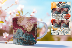 FLAWLESS PNG for 15oz Mug Wrap , Abstract Pattern Product Image 1