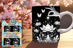 Whimsical 15oz Mug Wrap Png Artwork , Mystic Product Image 1